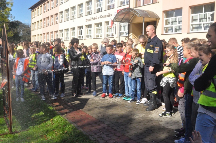 Bezpieczny dzień w Zespole Szkół w Gromniku