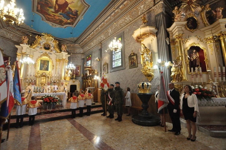 Patron szkoły w Podborzu