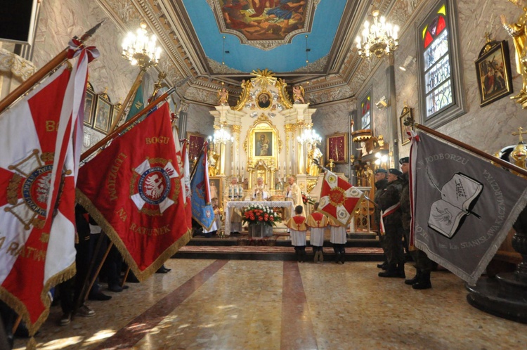 Patron szkoły w Podborzu