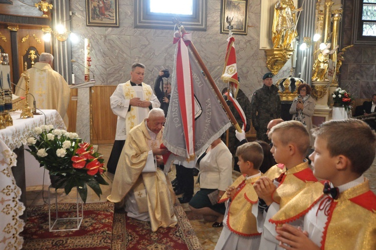 Patron szkoły w Podborzu