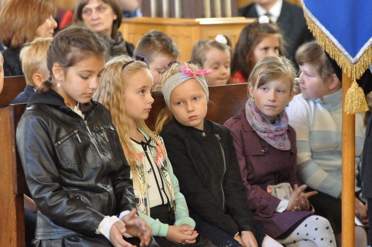 Patron szkoły w Podborzu