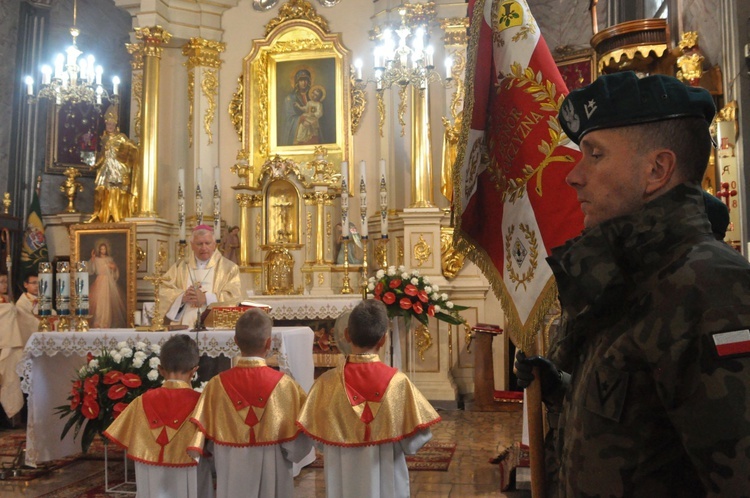 Patron szkoły w Podborzu