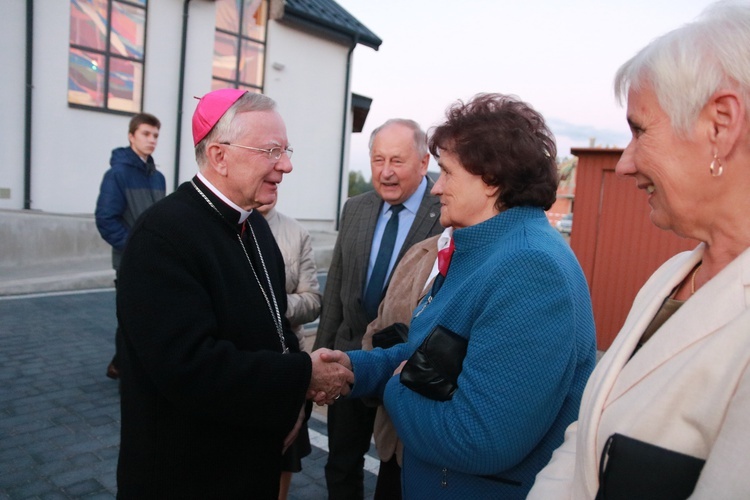 Pobłogosławienie kościoła w Gorzowie k. Chełmka