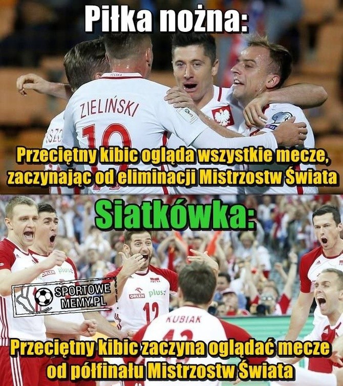 Memy po obronie tytułu mistrzów świata w siatkówce