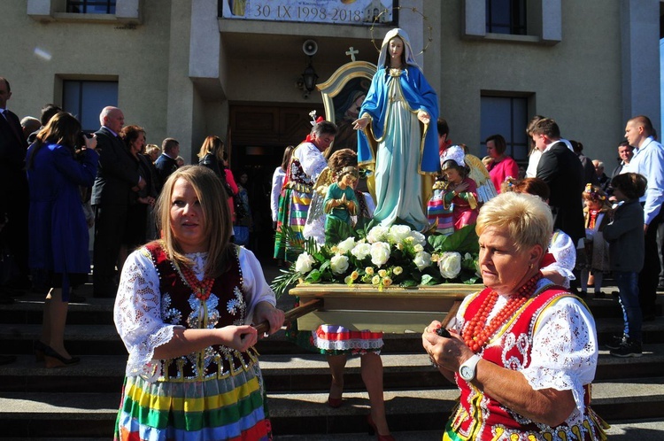 Jubileusz 20-lecia parafii w Kaszowie