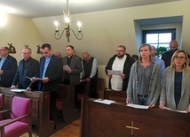 Spotkanie rozpoczęło się od modlitwy liturgią godzin w kaplicy kurialnej.