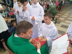 Nowi ministranci i lektorzy w Obornikach Śląskich