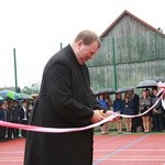 Borzęcin Dolny - nadanie imienia, otwarcie boiska