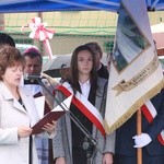 Borzęcin Dolny - nadanie imienia, otwarcie boiska