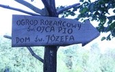 Ogród różańcowy św. Ojca Pio na Jamnej