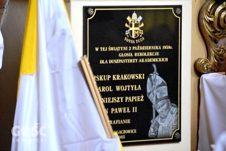 60. rocznica przyjazdu bp. Karola Wojtyły do Starych Bogaczowic