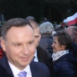 Spotkanie prezydenta Andrzeja Dudy z mieszkańcami Oświęcimia