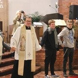 Modlitewna sztafeta młodych w Oświęcimiu