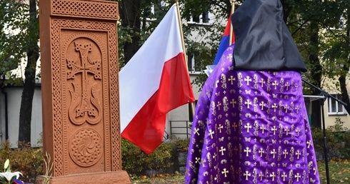 Ormiański chaczkar w Szczecinku