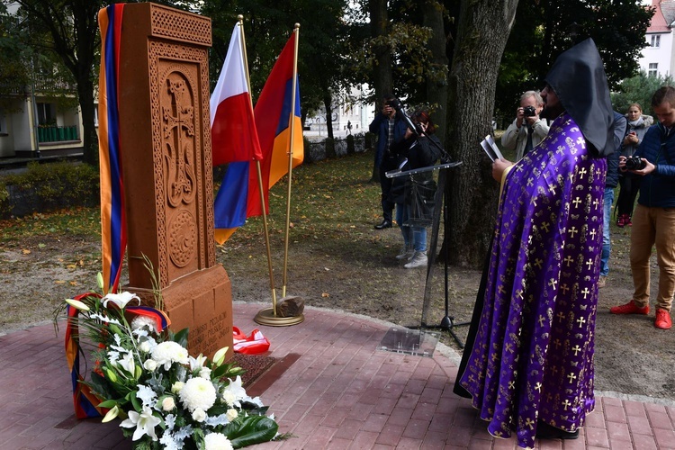 Ormiański chaczkar w Szczecinku