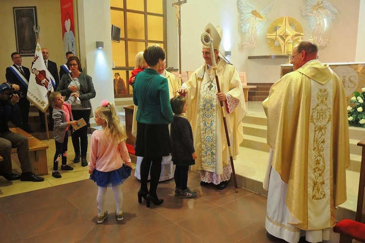 Poświęcenie kościoła na Górnym Borze w Skoczowie