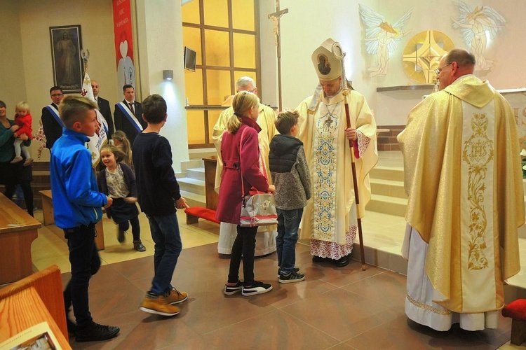 Poświęcenie kościoła na Górnym Borze w Skoczowie