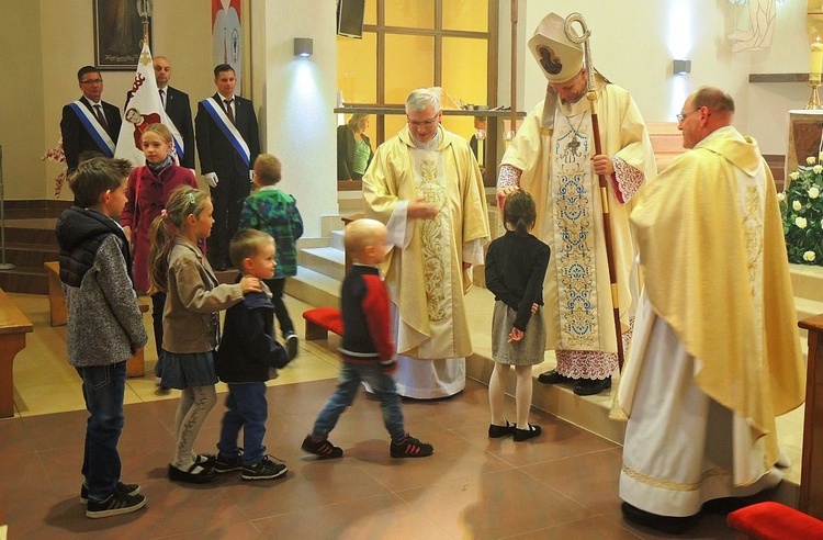 Poświęcenie kościoła na Górnym Borze w Skoczowie