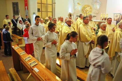 Poświęcenie kościoła na Górnym Borze w Skoczowie