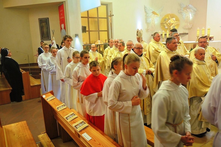 Poświęcenie kościoła na Górnym Borze w Skoczowie