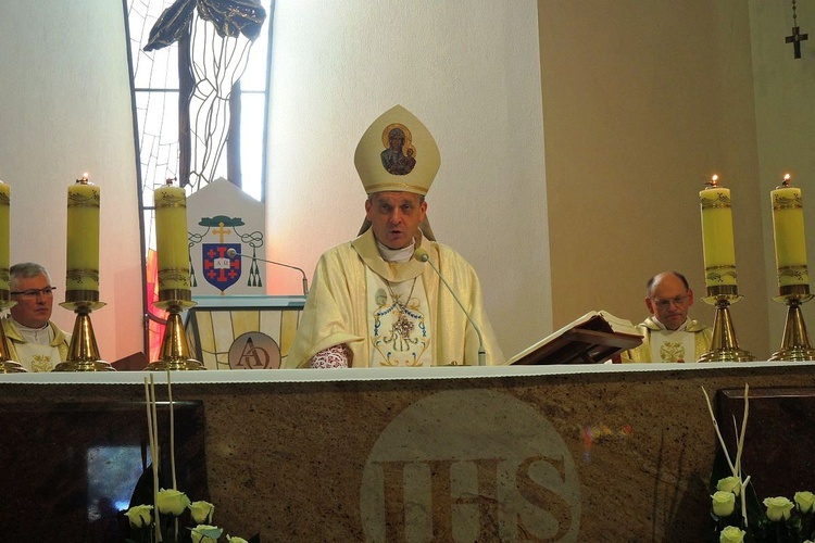 Poświęcenie kościoła na Górnym Borze w Skoczowie