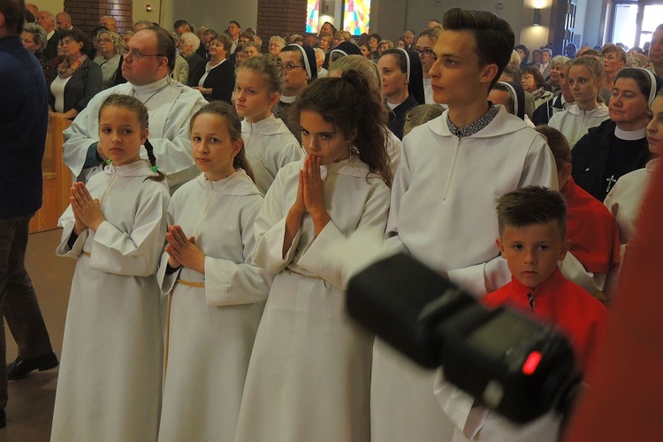 Poświęcenie kościoła na Górnym Borze w Skoczowie