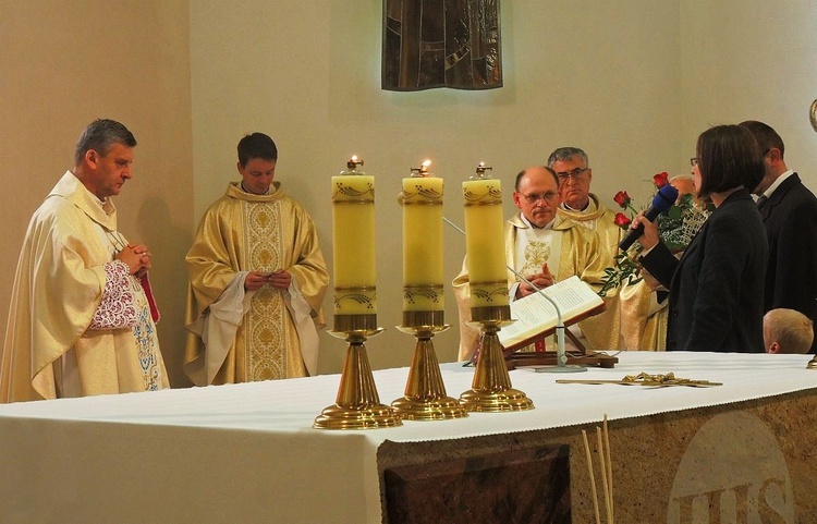 Poświęcenie kościoła na Górnym Borze w Skoczowie