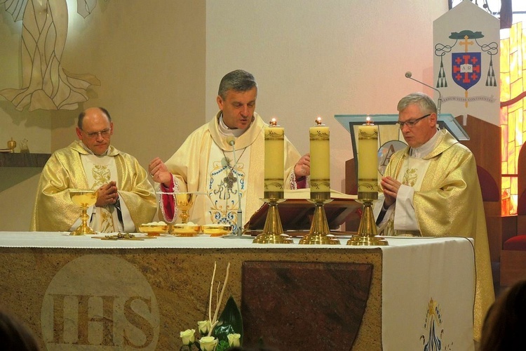 Poświęcenie kościoła na Górnym Borze w Skoczowie