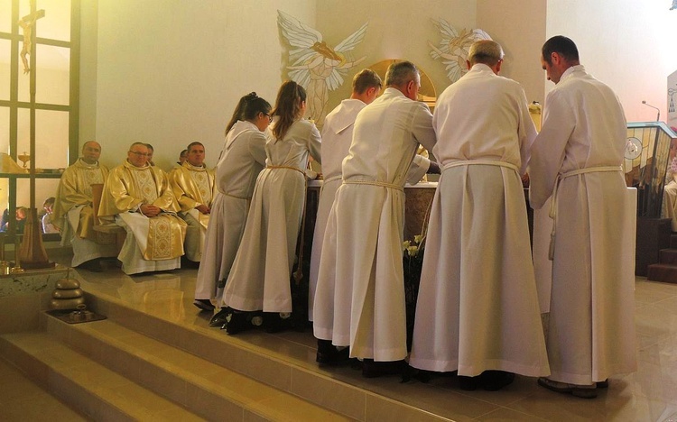 Poświęcenie kościoła na Górnym Borze w Skoczowie