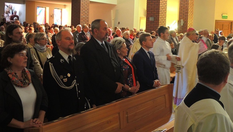 Poświęcenie kościoła na Górnym Borze w Skoczowie