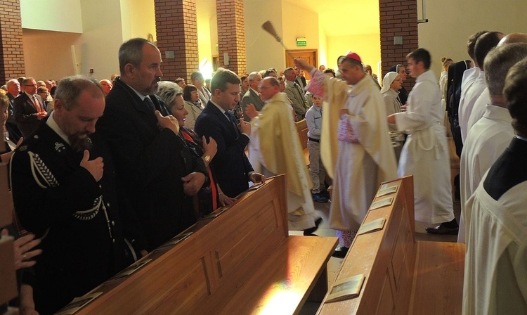 Poświęcenie kościoła na Górnym Borze w Skoczowie