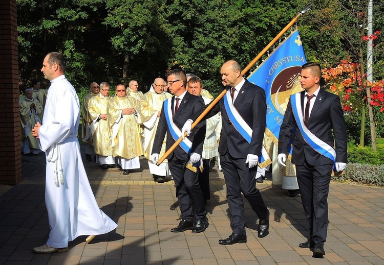 Poświęcenie kościoła na Górnym Borze w Skoczowie