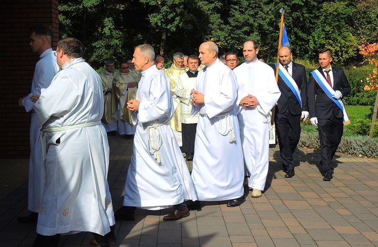 Poświęcenie kościoła na Górnym Borze w Skoczowie