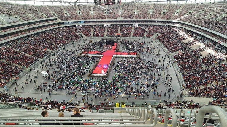 Nasi diecezjanie na "Stadionie Młodych"