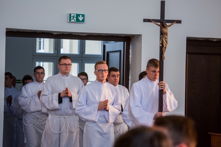 Nowy wystrój kaplicy w śląskim seminarium