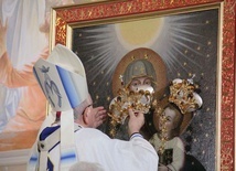 Ikona została namalowana w XVI w. Jest to kopia obrazu Matki Bożej Salus Populi Romani