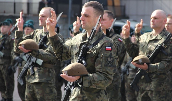 Śląscy terytorialsi złożyli przysięgę