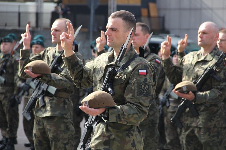 Śląscy terytorialsi złożyli przysięgę