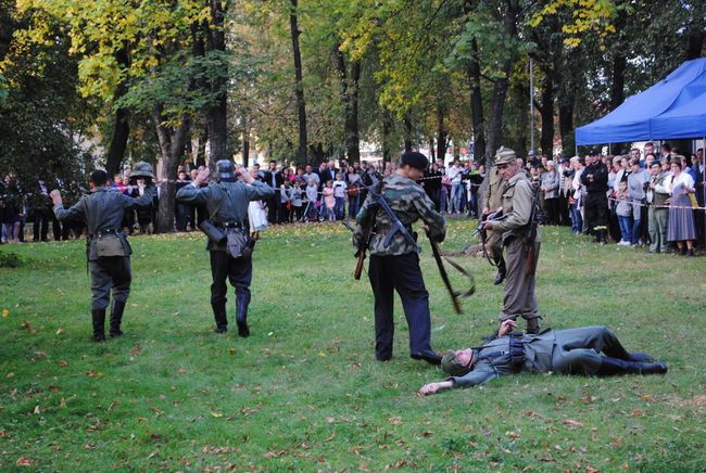 Historyczna inscenizacja w Rudniku nad Sanem