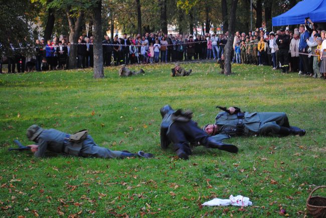 Historyczna inscenizacja w Rudniku nad Sanem