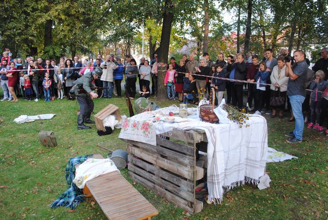 Historyczna inscenizacja w Rudniku nad Sanem