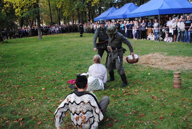 Historyczna inscenizacja w Rudniku nad Sanem