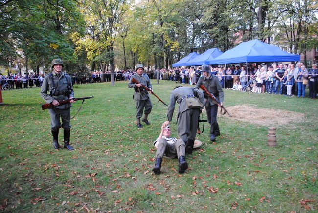 Historyczna inscenizacja w Rudniku nad Sanem