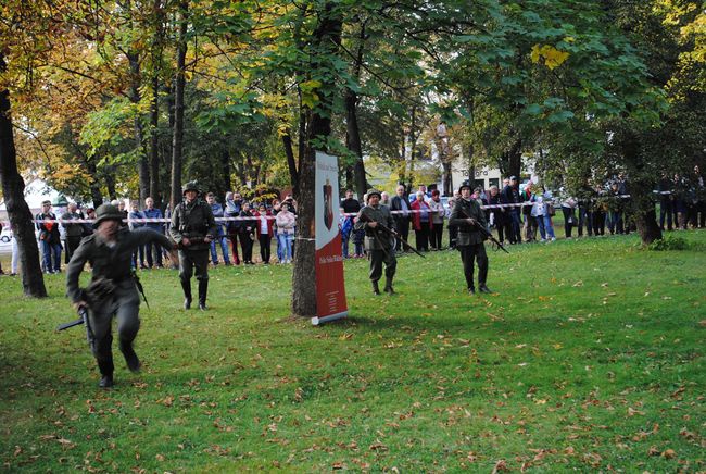 Historyczna inscenizacja w Rudniku nad Sanem