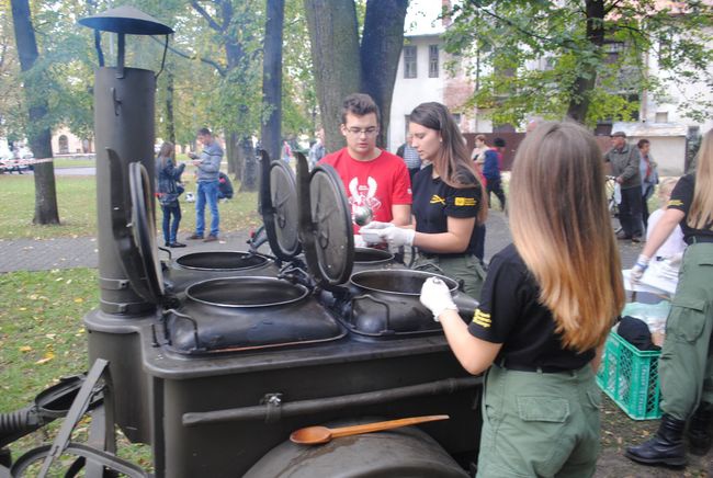 Historyczna inscenizacja w Rudniku nad Sanem