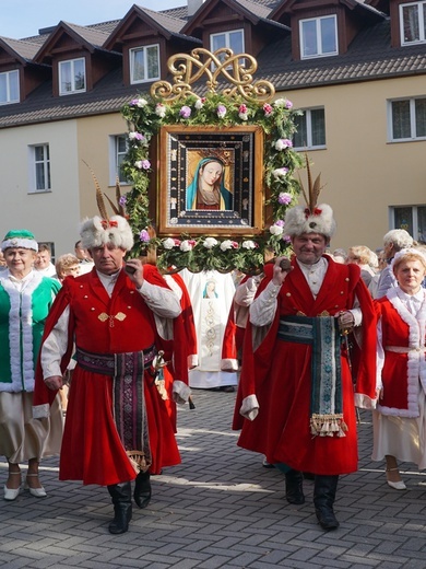 Różańcowa pielgrzymka do Rokitna