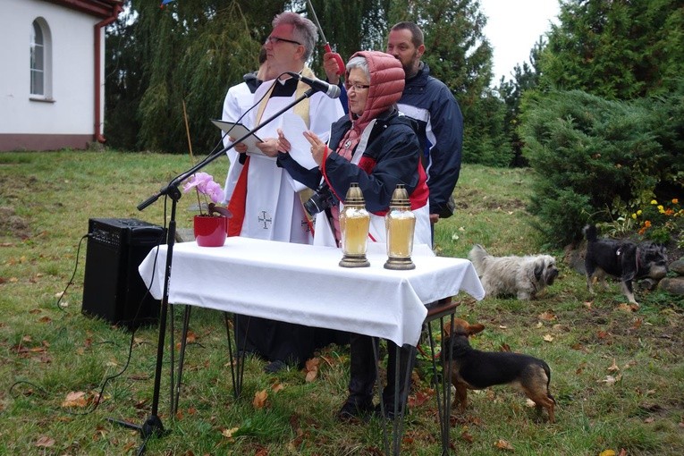 Błogosławieństwo zwierząt w Manowie