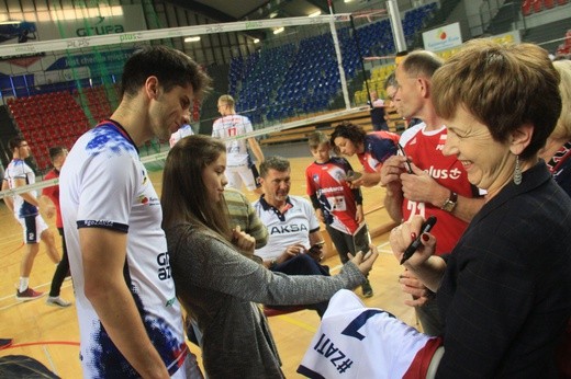 Powitanie mistrzów świata w siatkówce