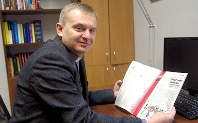 ▲	Ksiądz Rafał Olchawski szefował lubelskiemu „Gościowi” w latach 2011−2013.