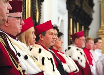 W Mszy św. uczestniczyli rektorzy z całej Polski. 